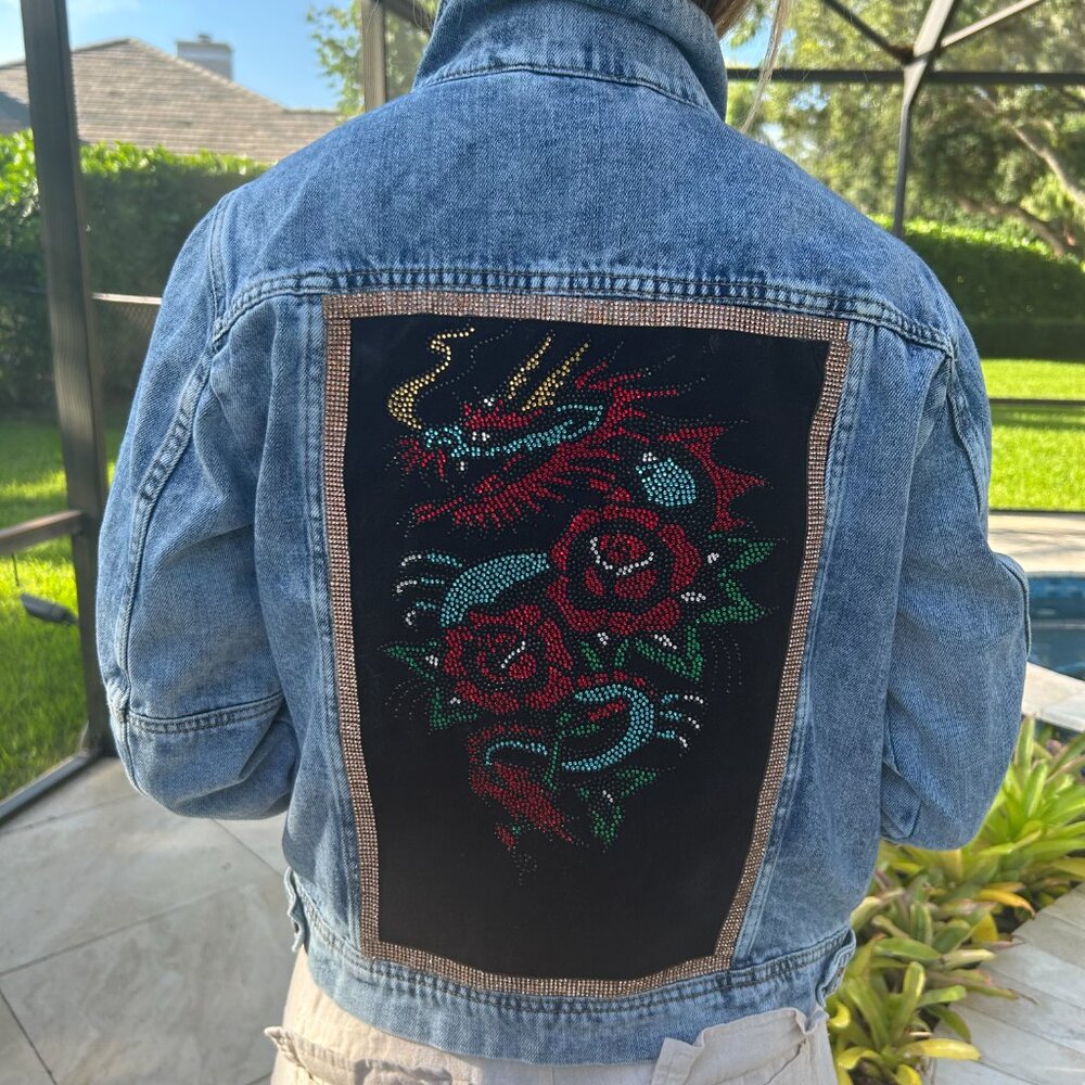 Upscaled32 - Ed Hardy inspired Vintage Denim Jacket
